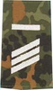 GERMAN ARMY FLECKTARN CAMO/SILVER SHOULDER LOOPS ´HAUPTGEFREITER UA´
