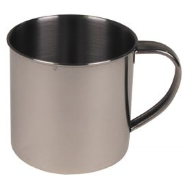 SINGLE-WALLED STAINLESS STEEL CUP - 250 ML - Fox® Outdoor