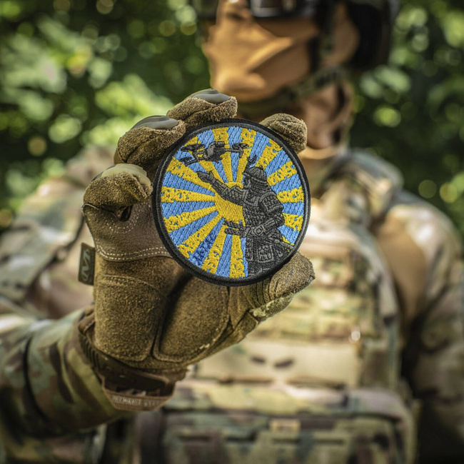 THE WAY OF SAMURAI PATCH (embroidered) - CORDURA - BLACK - M-TAC