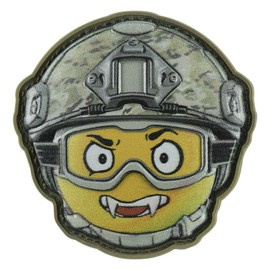 PATCH 3D EMOJI NR. 28 PVC - OLIVE - M-TAC