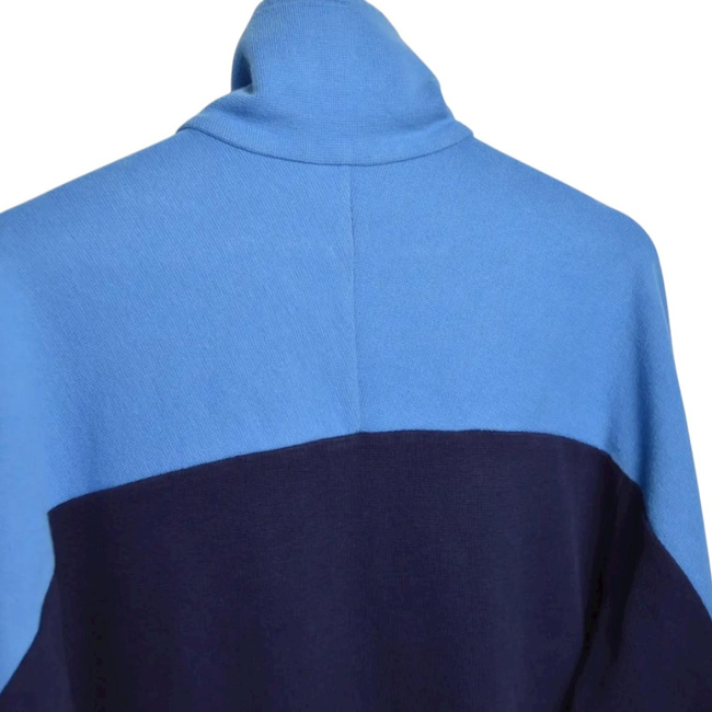 Vintage Track Jacket - 1980s - German Army Bundeswehr Surplus - Blue/Black - Used