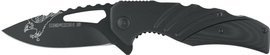 TACTICAL FOLDING KNIFE - "DELTA" - DEFCON 5® - BLACK