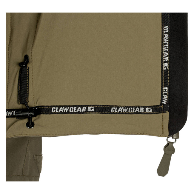 RAPAX SOFTSHELL JACKET - SWAMP - CLAWGEAR