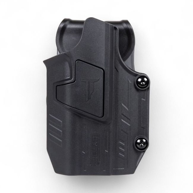 Universal Mega-Fit FL TLR-1/2 Pistol Holster - Black - Cytac