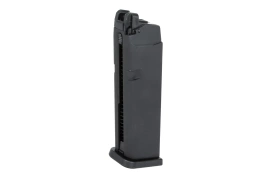 Green Gas magazine for Glock 17/18/34 replicas MA011 - 24 BBs - Black - E&C