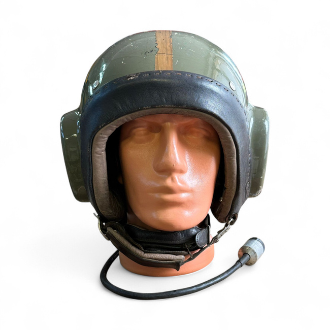Original Czech Air Force Helmet - Military Surplus - Green - Used