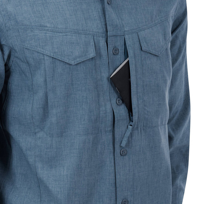 DEFENDER MK2 GENTLEMAN SHIRT - BLACK MELANGE