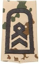 GERMAN ARMY TROPICAL CAMO/BLACK SHOULDER LOOPS ´STABSFELDWEBEL´
