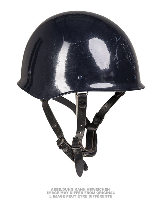 FRENCH GENDARMERIE HELMET - DARK BLUE - LIKE NEW - DECORATIVE