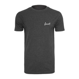 T-SHIRT - FORVERT PRINT - CHARCOAL GREY- SALINAS - BRANDIT