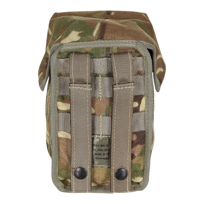 GB round pouch, UGL 8, Osprey MK IV, MTP, like new 11 x 20 x 10 cm