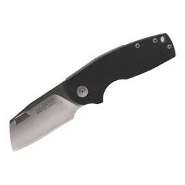 EDC KNIFE STOUT FLK CLEAVER BLACK STONEWASH - SOG