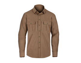 BUTTON UP PICEA SHIRT LS - CLAWGEAR® - KHAKI