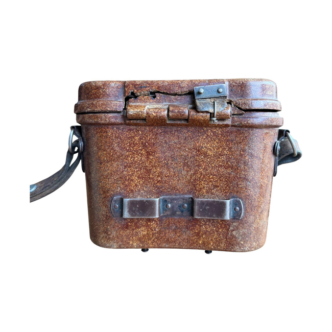 BINOCULAR CASE - 8x30 - RARE BAKELITE MODEL SOVIET ARMY MILITARY SURPLUS - USED - DEFECTIVE CAP