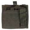 COMMANDER OSPREY MK IV IDENTITY PANEL WITH VELCRO AND POCKET - MTP CAMOUFLAGE - BRITISH ARMY - 18 x 16 cm - USED
