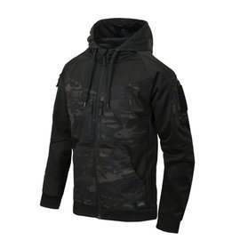 FULLZIP HOODIE - "ROGUE" - Helikon Tex® - BLACK/MULTICAM® BLACK