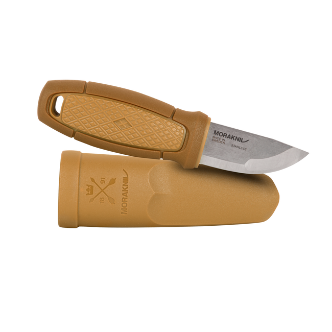 FIXED BLADE KNIFE - ELDRIS - STAINLESS STEEL - MORAKNIV® - YELLOW