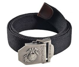 BELT USMC WEB (40 MM) BLACK