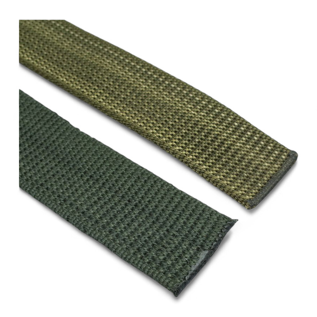 Green textile belt Romanian Army Surplus