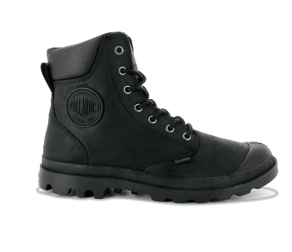 Boots - Palladium - PAMPA CUFF WP LUX BLACK