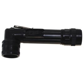 US Angle Head Flashlight, medium, black