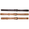 CZ leather belt, brown, like new