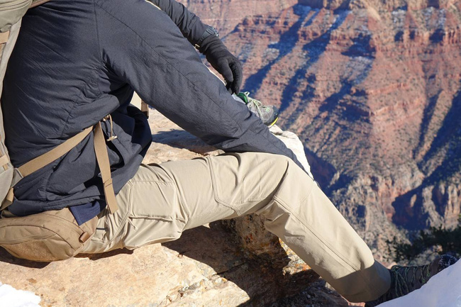 OUTDOOR TACTICAL PANTS - OTP - VERSASTRETCH - Helikon-Tex - ASH GREY/BLACK