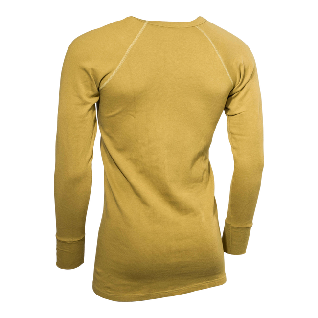 Thermal undershirt - Military surplus from the Dutch Army - Koala Brown Plush - Like new