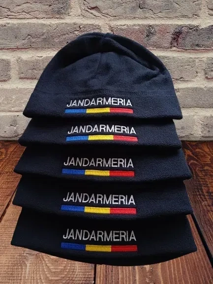 TRICOLOR BEANIE - IGJR GENDARMERIE - 3D EMBROIDERY - NAVY BLUE