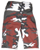 SHORT PANTS US RED BERMUDA