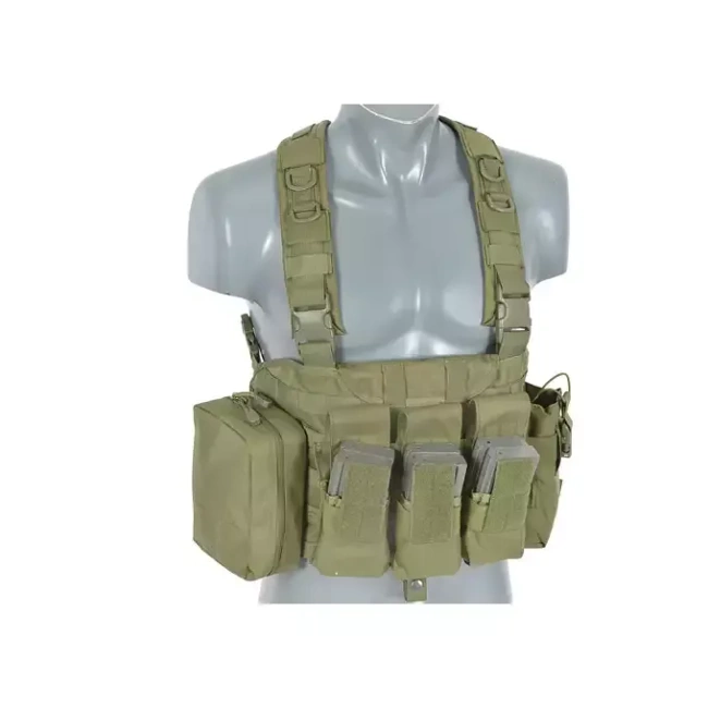 Force Recon Chest Harness - MOLLE - Olive - 8FIELDS