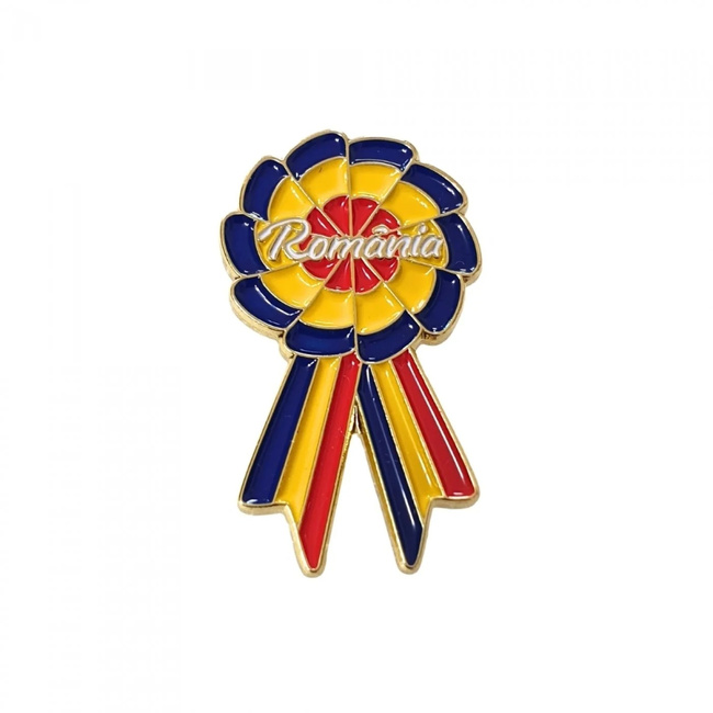 Insigna Cocarda Tricolor Romania - Emblema Oficiala pentru Uniforme Militare