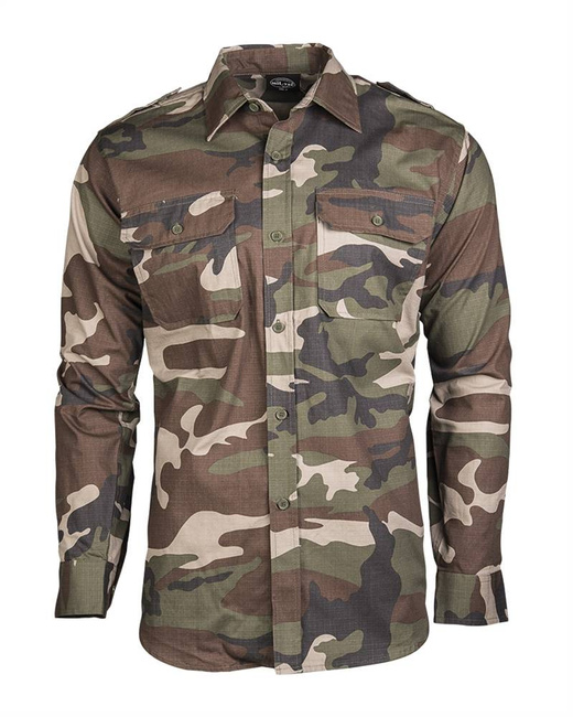 FIELD SHIRT - COTTON RIPSTOP - Mil-Tec - CCE CAMOUFLAGE