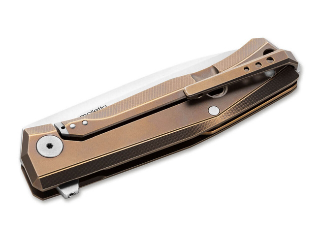 POCKET KNIFE MYTO TITANIUM BRONZE - LIONSTELL