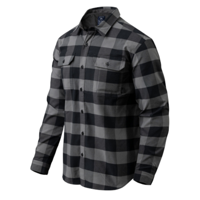 GREYMAN SHIRT - TRUE GREY CHECKERED - HELIKON
