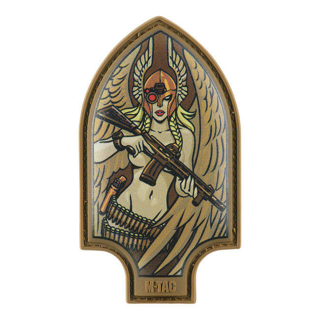 PATCH SPADES VALKYRIE PRINT PVC - COYOTE - M-TAC