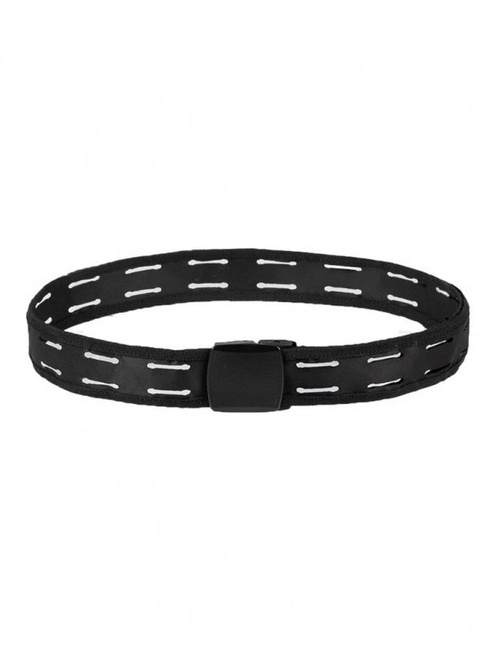 LASERCUT BELT WITH YKK QUICK RELEASE BUCKLE - Mil-Tec - BLACK