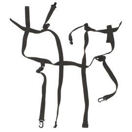 Straps carrying equipment 1960, sleeping bag, like new