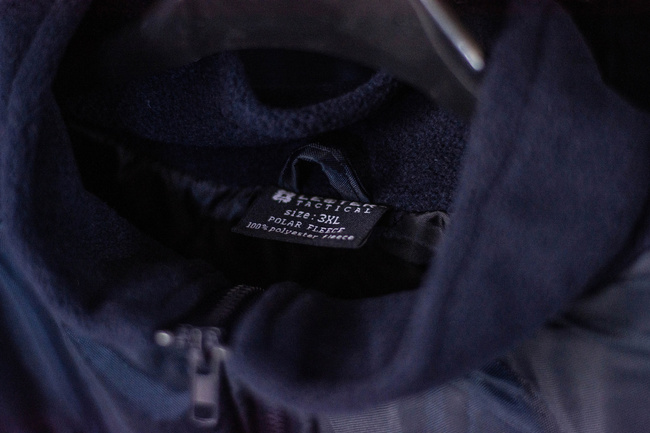 FLEECE JACKET - AUTUMN/WINTER - WITH EMBLEMS - ANP