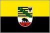 FLAG (91 x 152) cm SAXONY-ANHALT