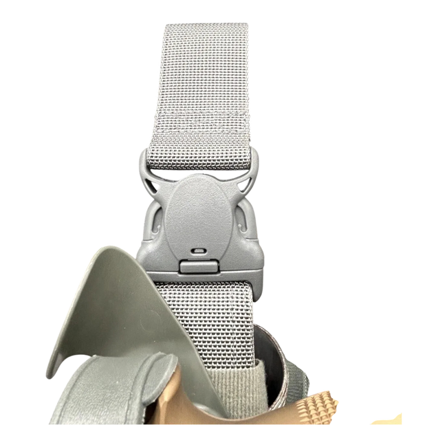 Detachable tactical holster - Safariland Mod. 6005 SLS - left-side attachment - Foliage Green