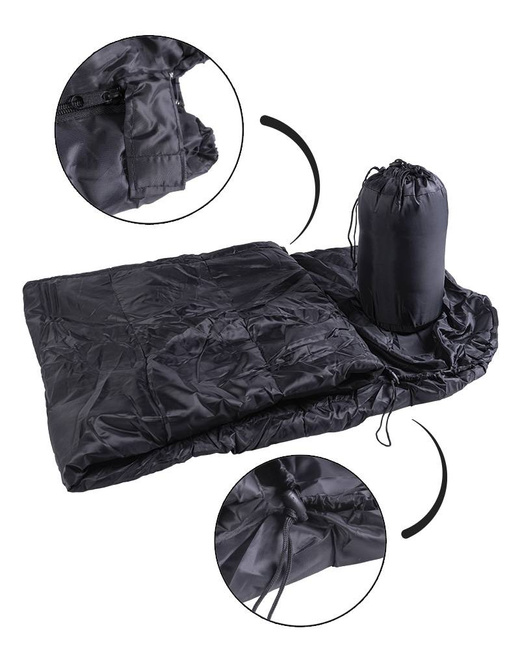 COMMANDO SLEEPING BAG - BLACK