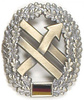 GENUINE GERMAN ARMY METAL BERET BADGE ´PSV-TRUPPE´