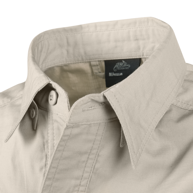 SHORT-SLEEVED SHIRT - DEFENDER MK2® - POLYCOTTON RIPSTOP - Helikon-Tex® - PINE GREEN 