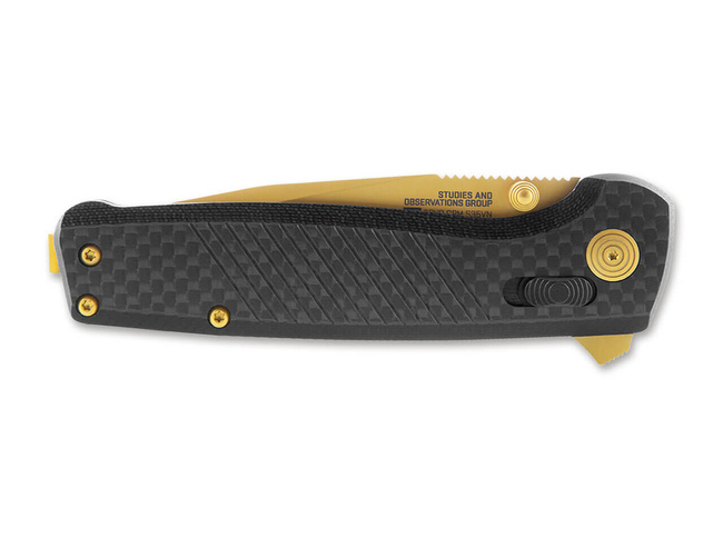 POCKET KNIFE TERMINUS XR LTE CF GOLD - SOG