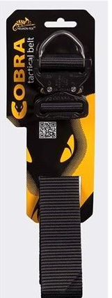 TACTICAL BELT - COBRA D-Ring® (FX45) - Helikon Tex® - BLACK