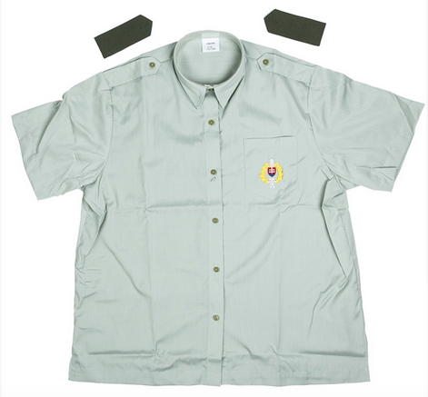 Czech Light Green Short Sleeve Shirt Like New