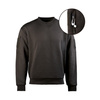 TACTICAL SWEATSHIRT ROUND NECK - BLACK -MIL-TEC