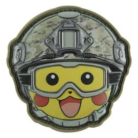 PATCH 3D EMOJI NR. 29 PVC - OLIVE - M-TAC