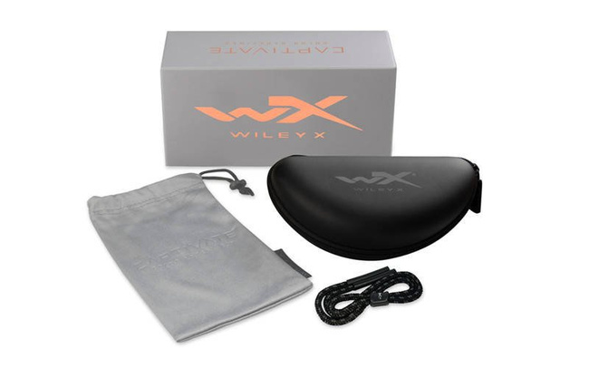 Glasses - Wileyx - CONTEND - Captivate Blue Mirror Matte Graphite Frame